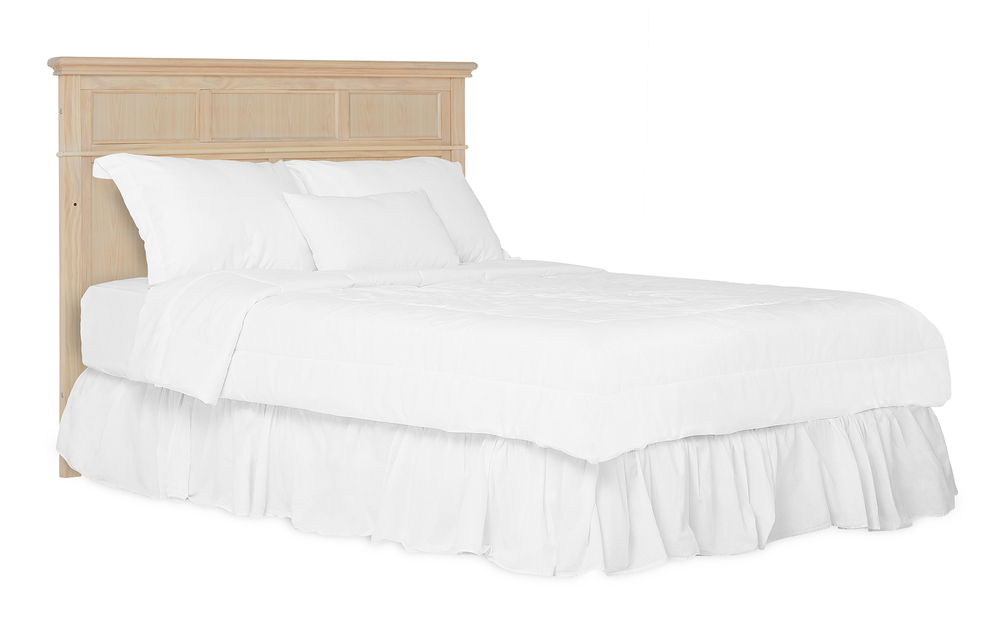 776-VOAK Dover Full Size Bed without Headboard