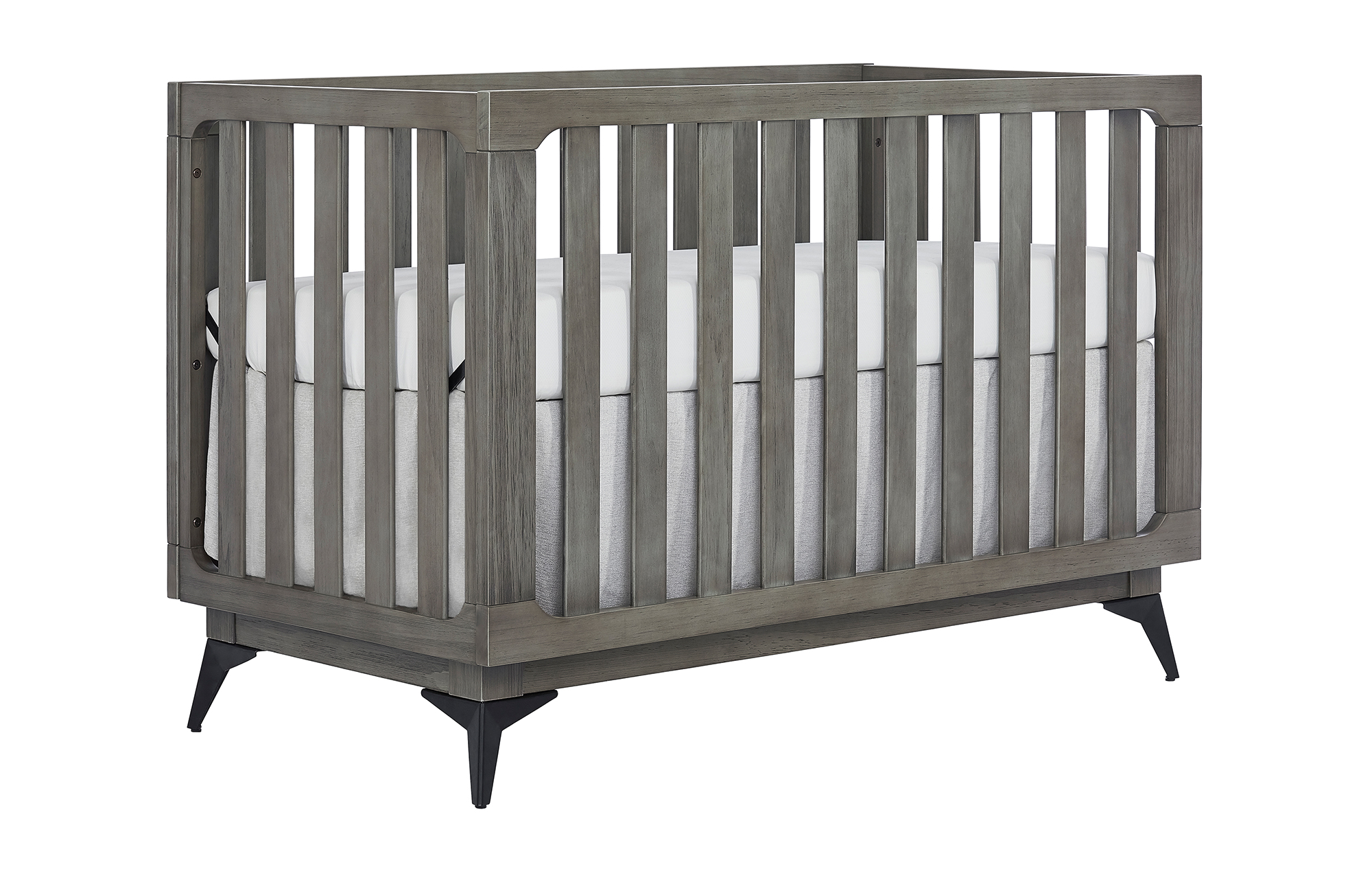770BR-WGREY Ultra Modern II Crib Side